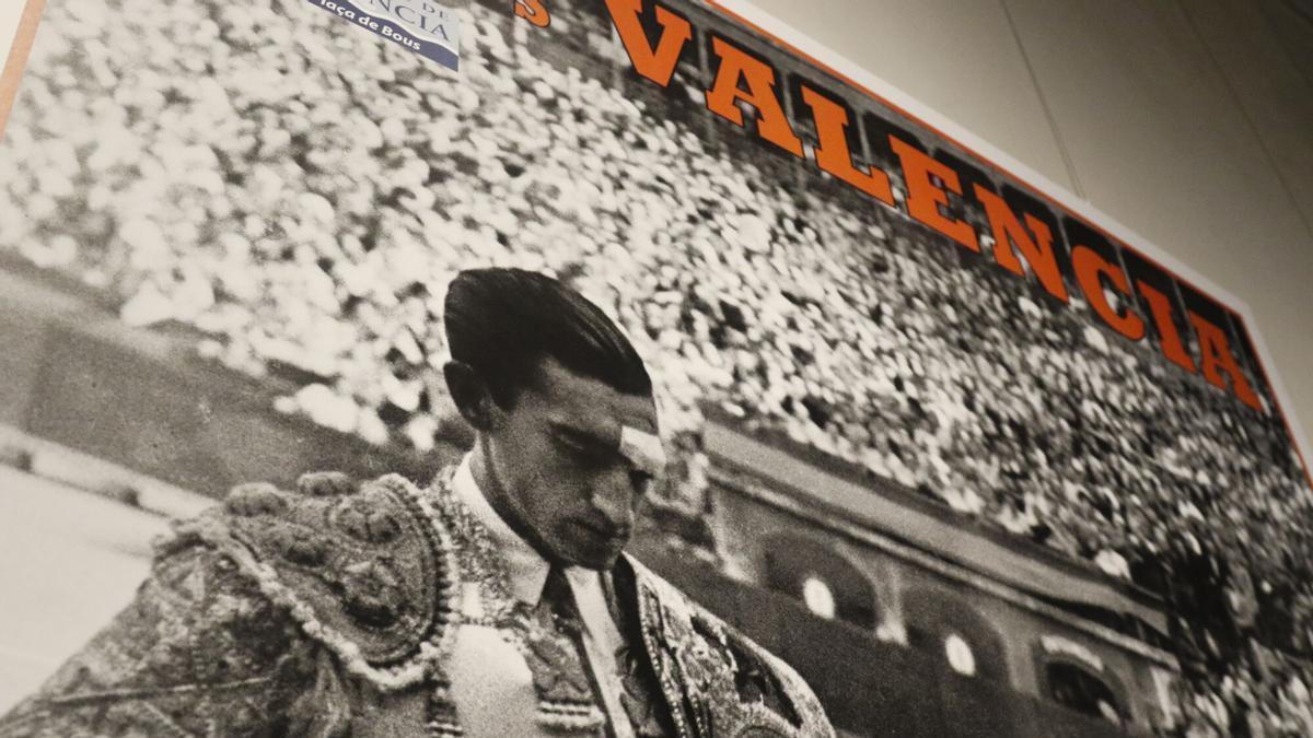Carteles con Manolete como protagonista en el Museo Taurino de Córdoba.
