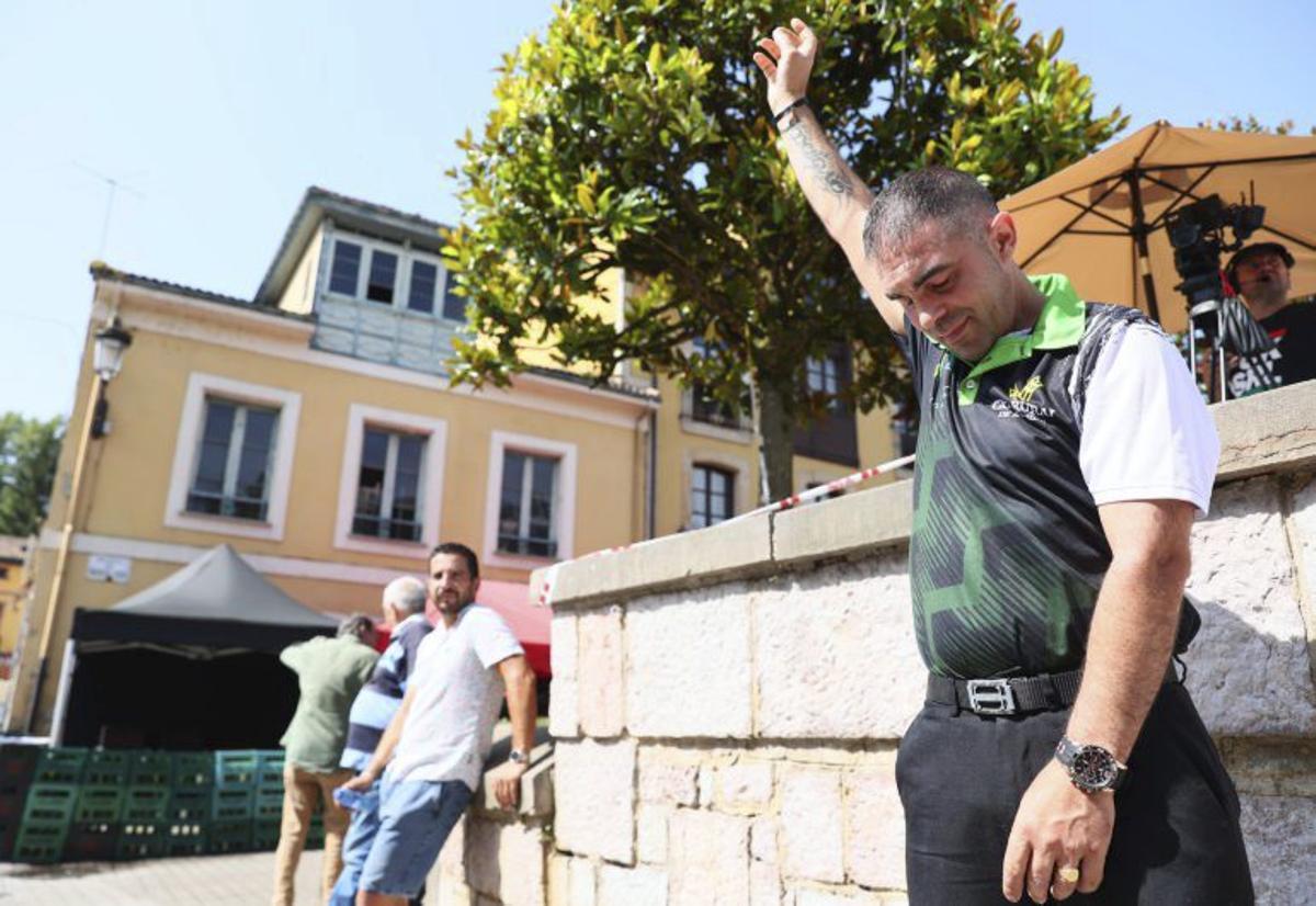 Rituales y manías en los concursos de escanciadores