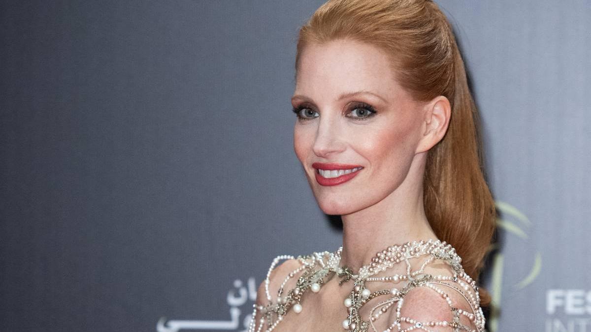 El imponente look de Jessica Chastain que adorarán las amantes de los brillos