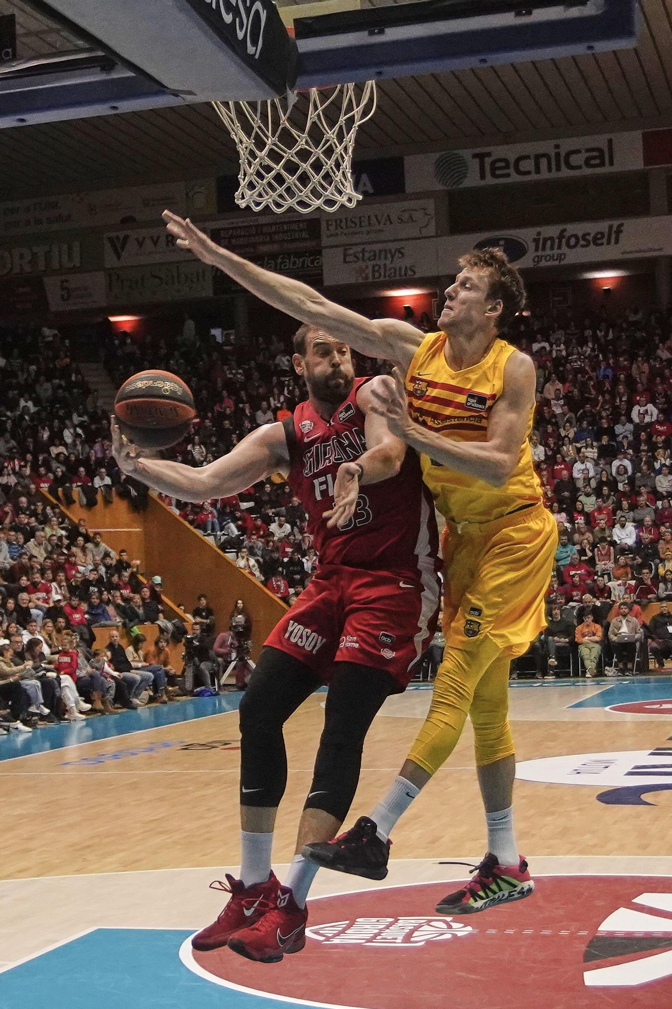 Les millors imatges del Bàsquet Girona - Barça