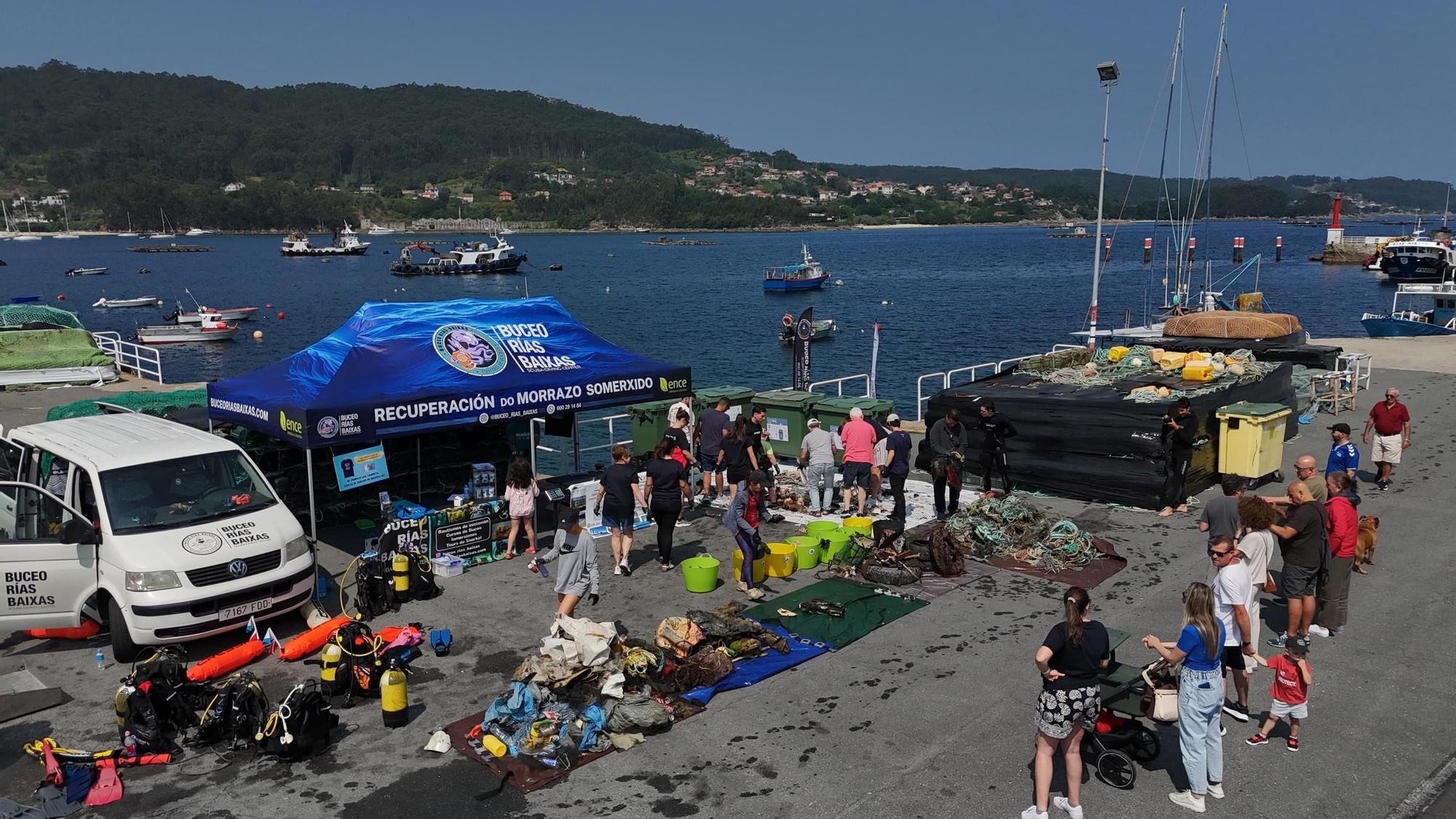 "Recuperación do Morrazo Somerxido", una iniciativa del Centro de Buceo Rías Baixas
