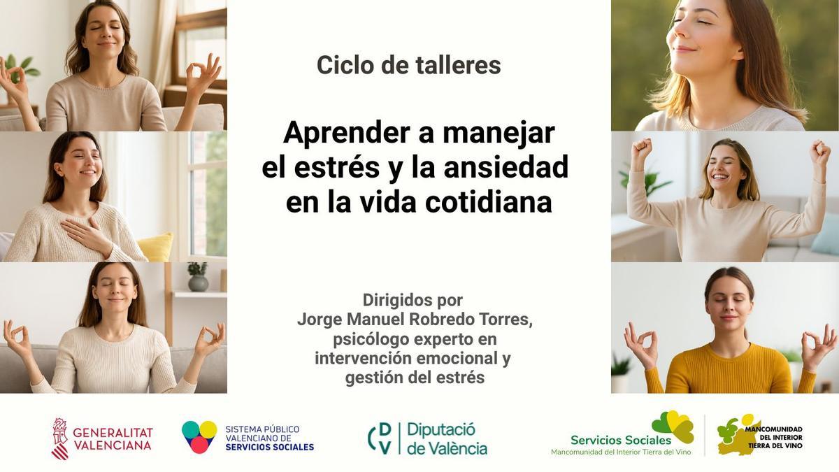 Talleres para aprender a manejar el estrés y la ansiedad en la vida cotidiana.