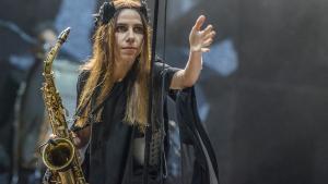 Concierto de PJ Harvey en el Parc de Fòrum durante el Primavera Sound 2017