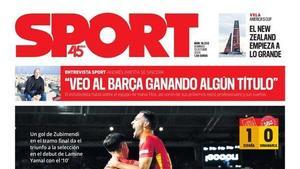Las portadas de la prensa deportiva de hoy