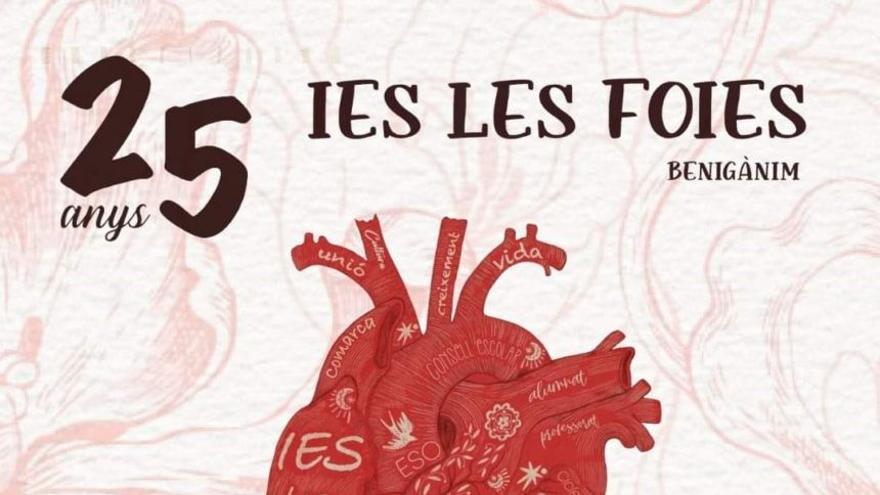 El IES Les Foies celebra el 25 aniversario con un acto en el Auditori y una exposición conmemorativa