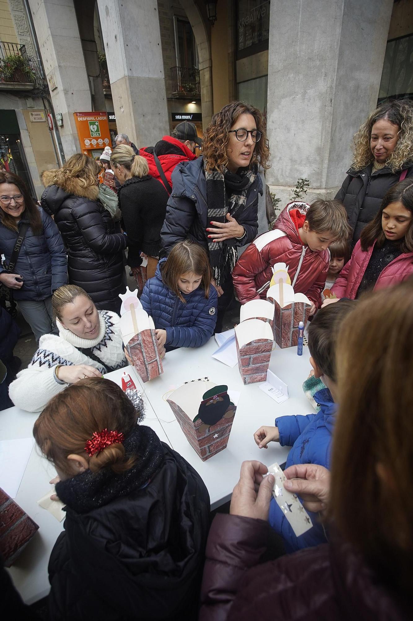 Les millors imatges del taller de Fanalets a la Rambla de Girona