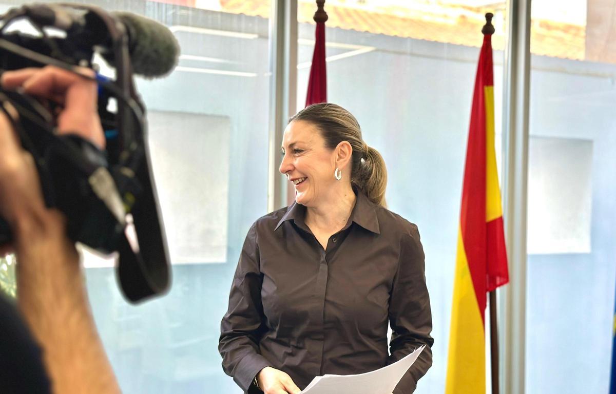 María de las Huertas García, edil de Mujer de Lorca.