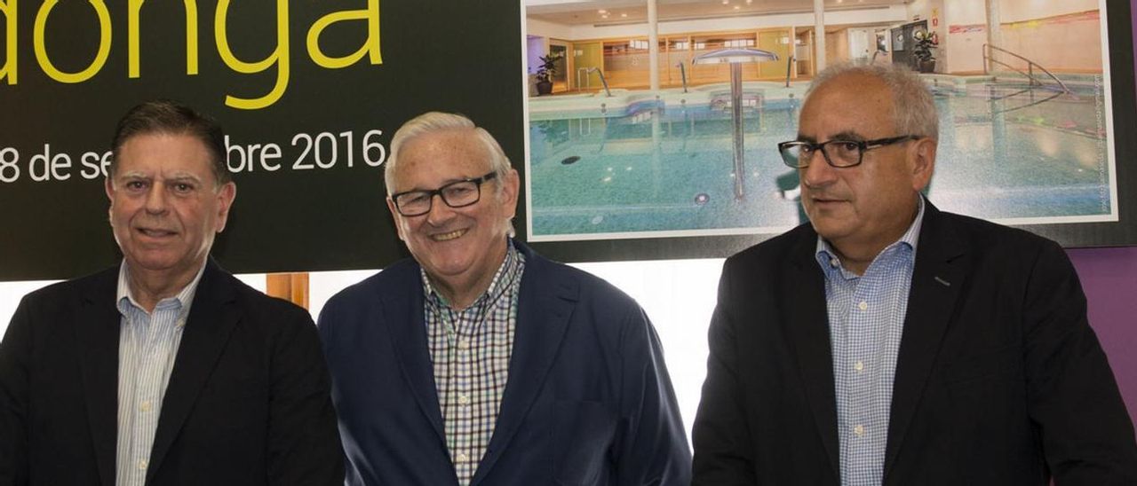 De izquierda a derecha, Alfredo Canteli, José Manuel Granda y Gerardo Martínez en una imagen de 2016.