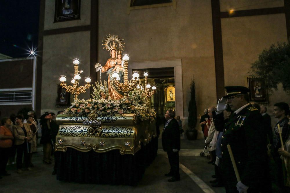 Procesión de la Virgen del Rosario en Rojales