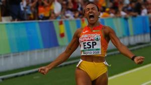 Jaël Bestué, récord de España de 200 metros