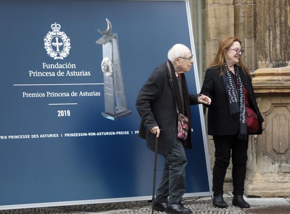 Llegada de Peter Brook, premio "Princesa" de las Artes