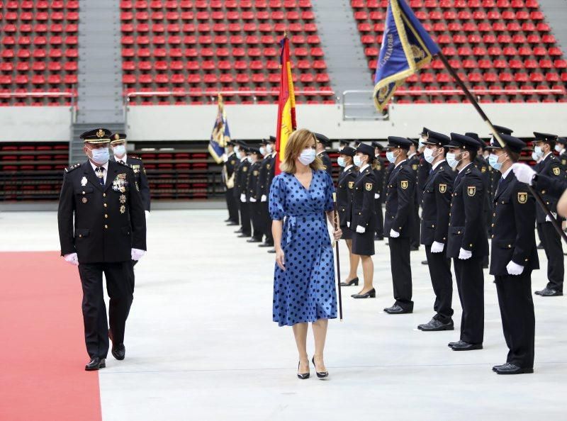 Jura de bandera de 6o nuevos policías nacionales