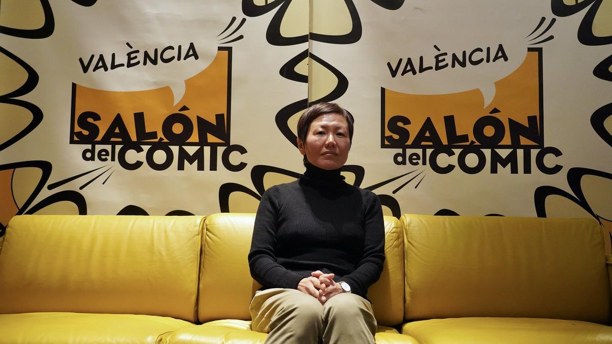 Keum Suk Gendry-Kim en el Salón del Cómic de València