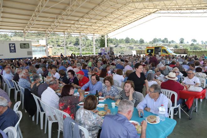 L'Alcora celebra San Isidro con cerca de 600 jubilados