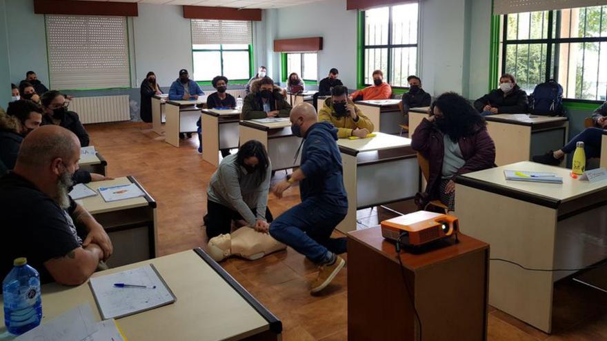 Prevención de riesgos en el taller de empleo Sendas