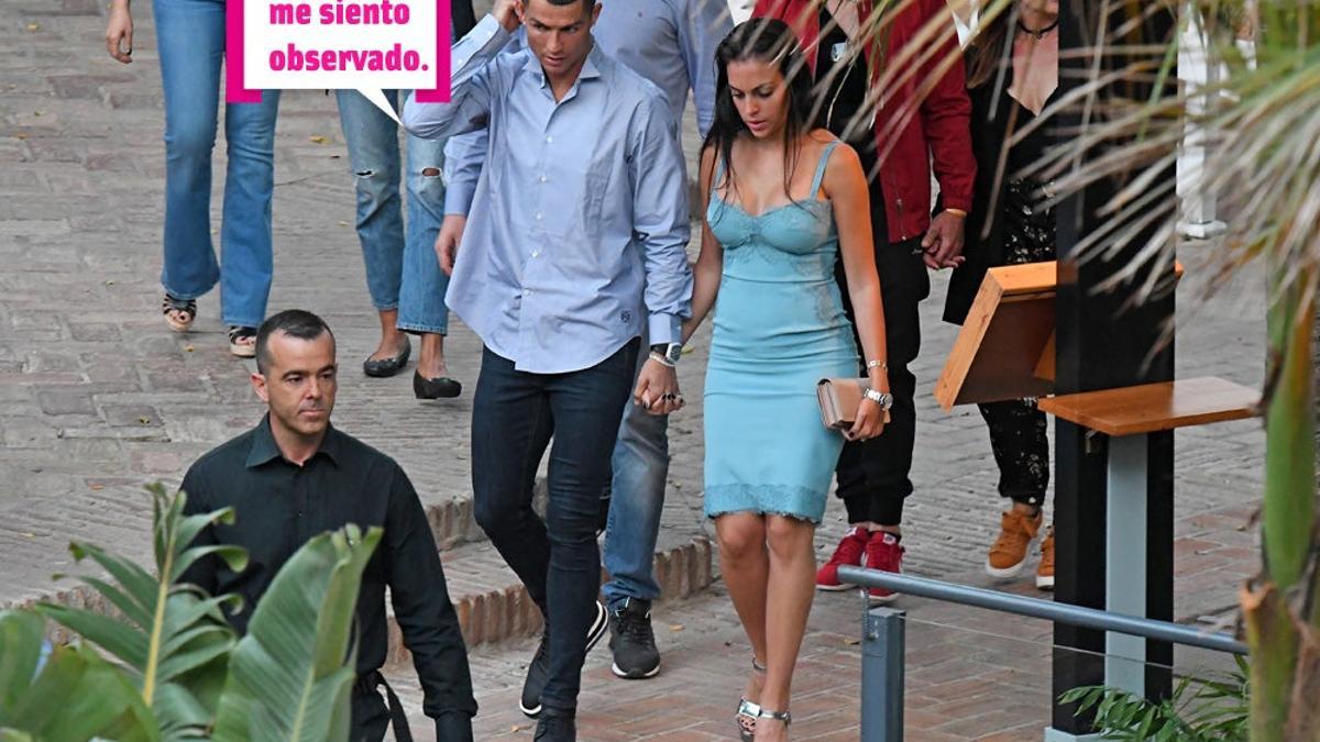 Georgina Rodríguez y Cristiano Ronaldo, de vacaciones en Marbella