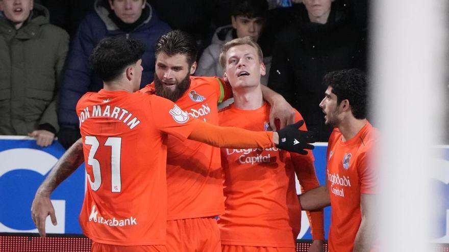 La Real Sociedad da la vuelta a la eliminatoria ante el Alavés y se mete en semifinales