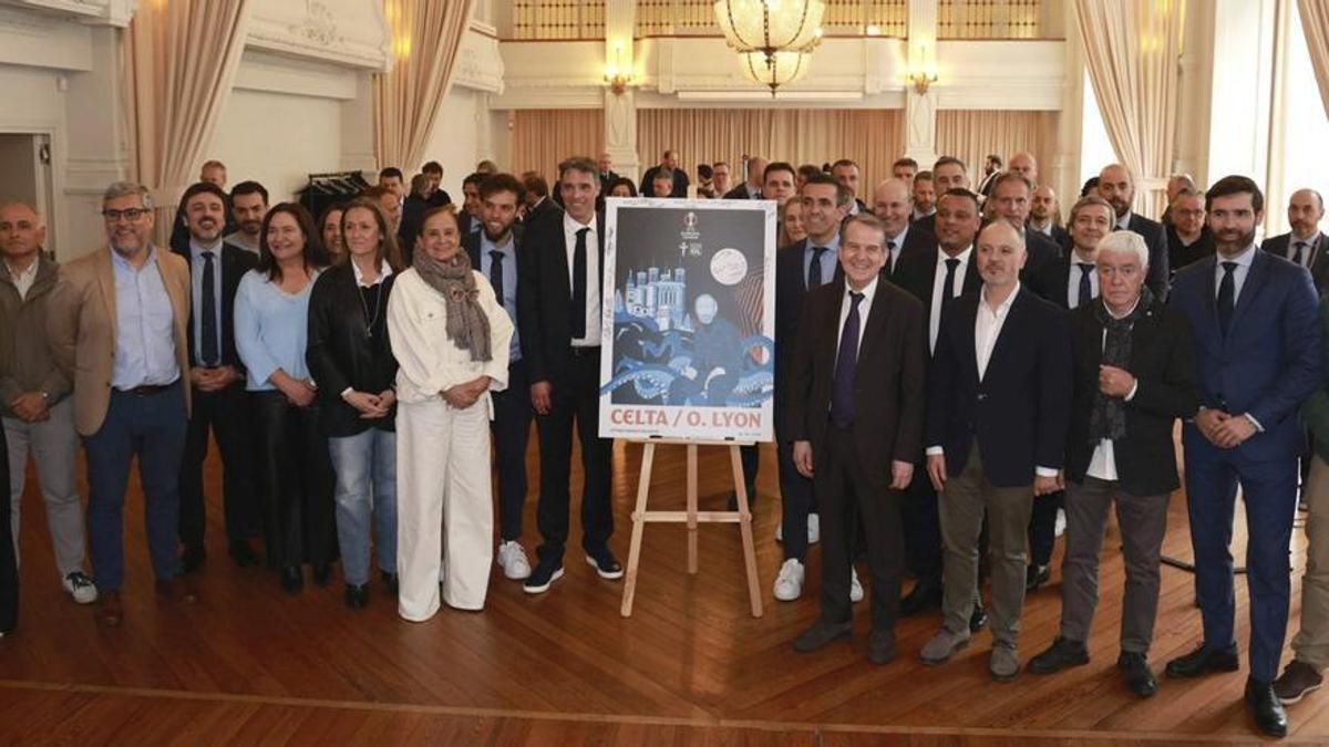 El Celta y el Lyon se dan la mano en la sede de Príncipe.