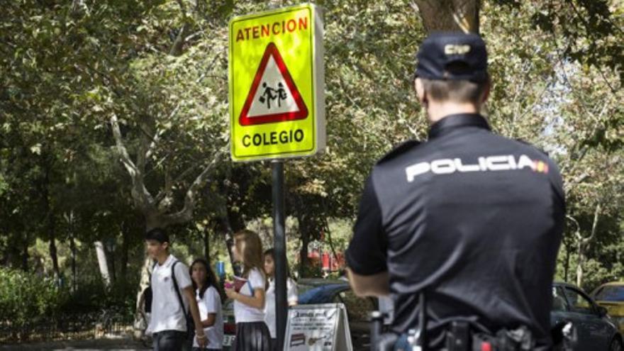 Despliegue policial sin precedentes para vigilar los colegios de Ciudad Lineal