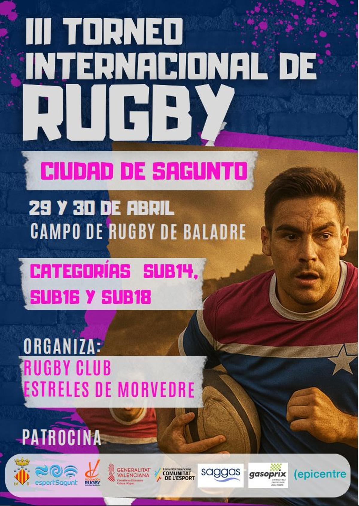 Cartel del torneo internacional.