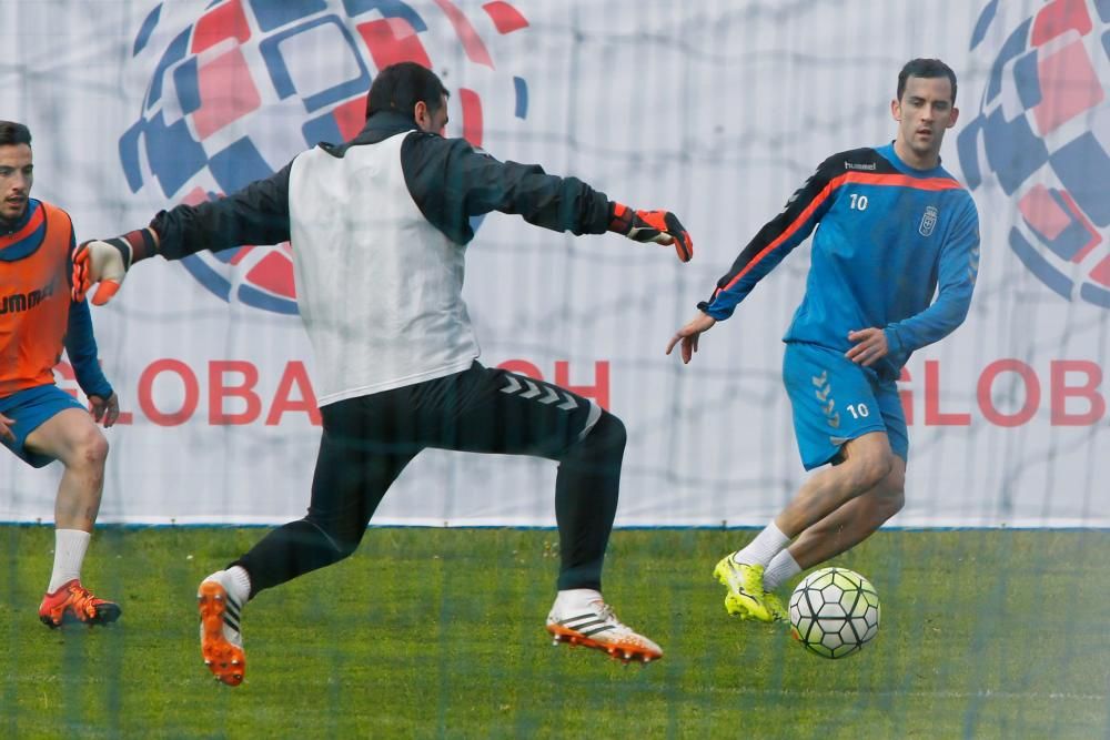 Entrenamiento del Real Oviedo