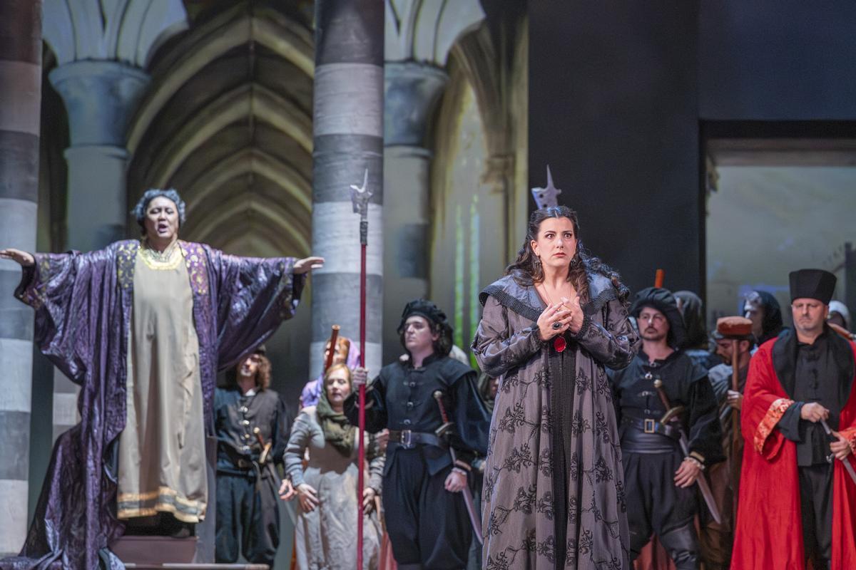 Ensayo general de Simón Boccanegra, tercer título de la 59º temporada de ópera de Las Palmas de Gran Canaria