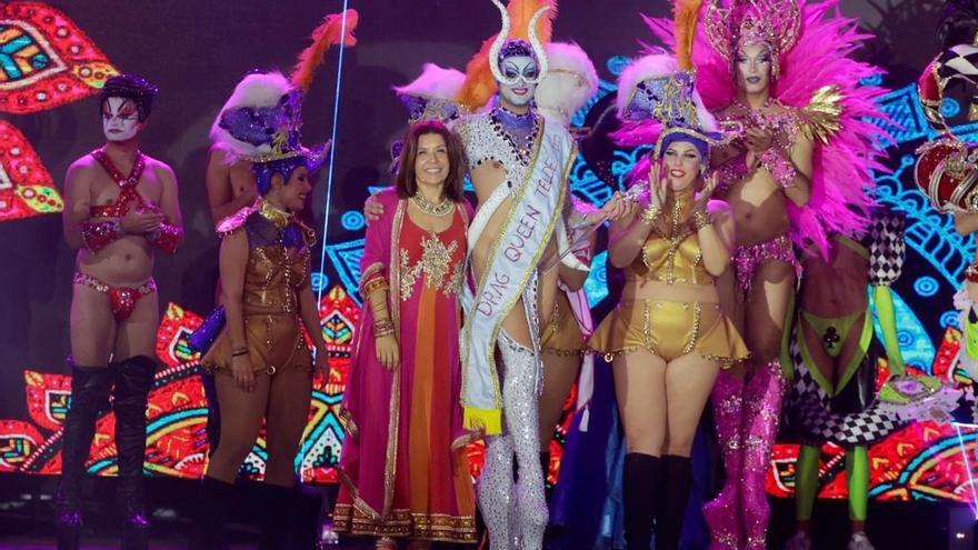 La Tacones se proclama reinona del Carnaval de Bollywood en Telde