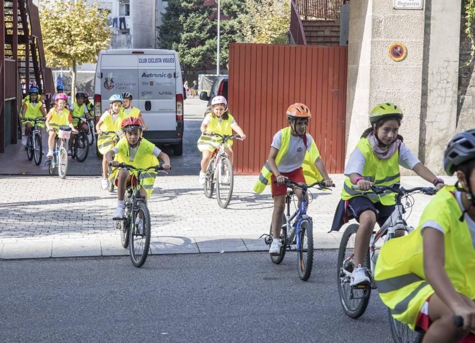 Miralba pedalea por la movilidad sostenible