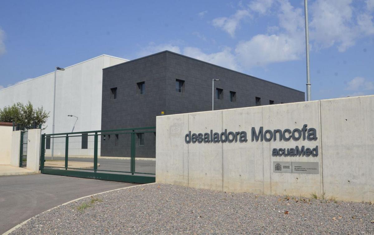 Foto de archivo de la desaladora de Moncofa.