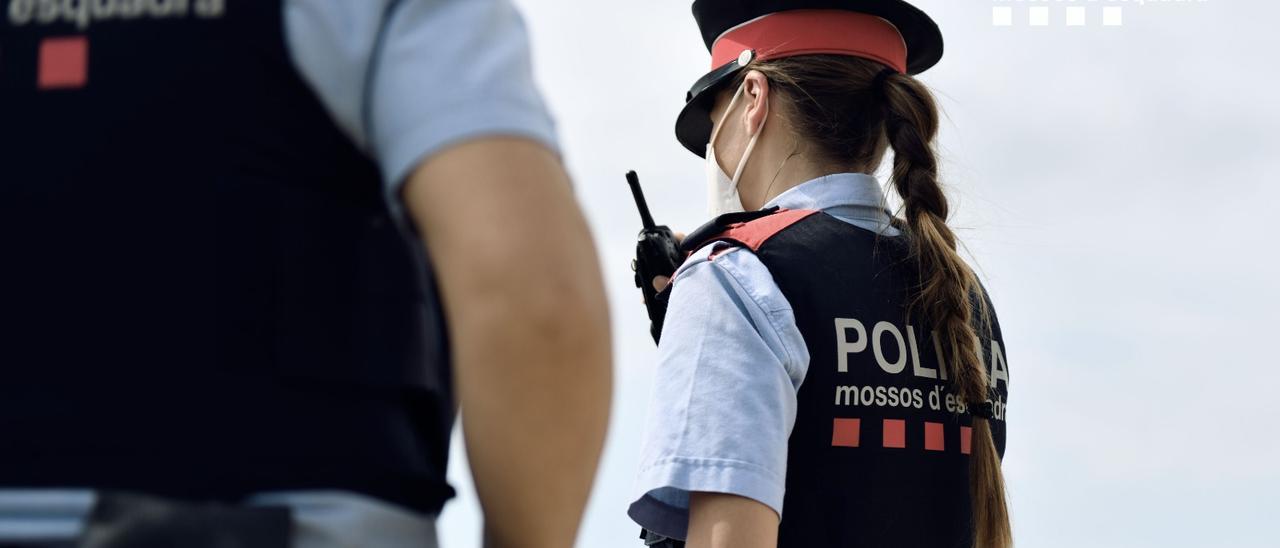 Agents dels Mossos d'Esquadra, en una imatge d'arxiu.