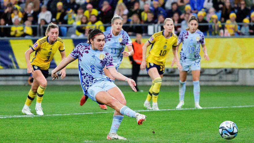 UEFA Women's Nations League: Suecia - España, en imágenes