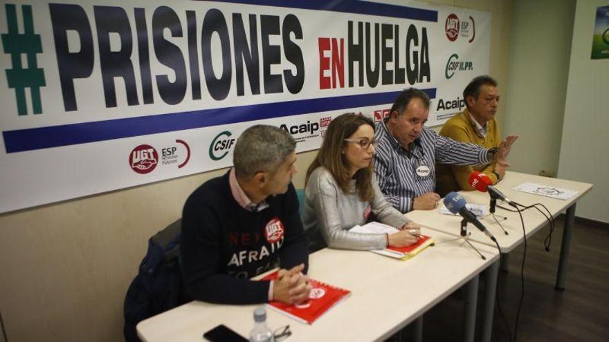 La huelga de prisiones se traslada a los días 17, 18, 19 y 20 de noviembre