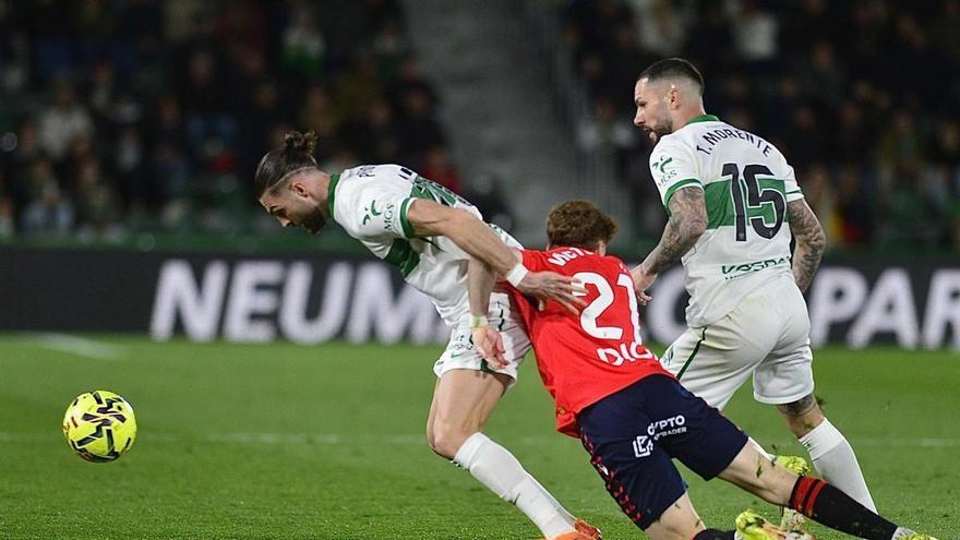 Elche CF - Osasuna: las imágenes del partido