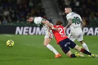 Elche CF - Osasuna: las imágenes del partido