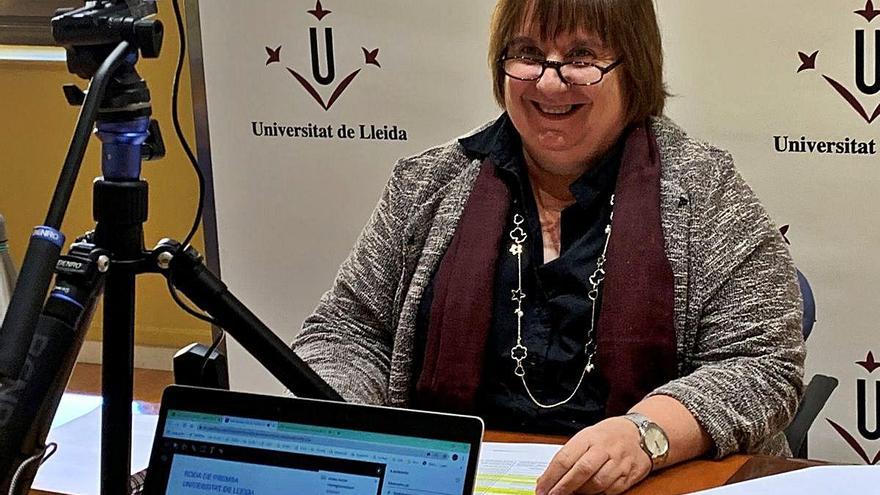 Paquita Santiveri, vicerectora d&#039;Ordenació Acadèmica i Qualitat de la UdL