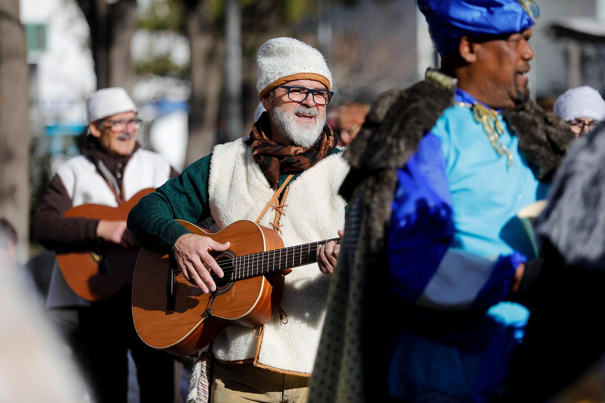 Cabalgata de Reyes en el barrio ibicenco de es Clot (2024)