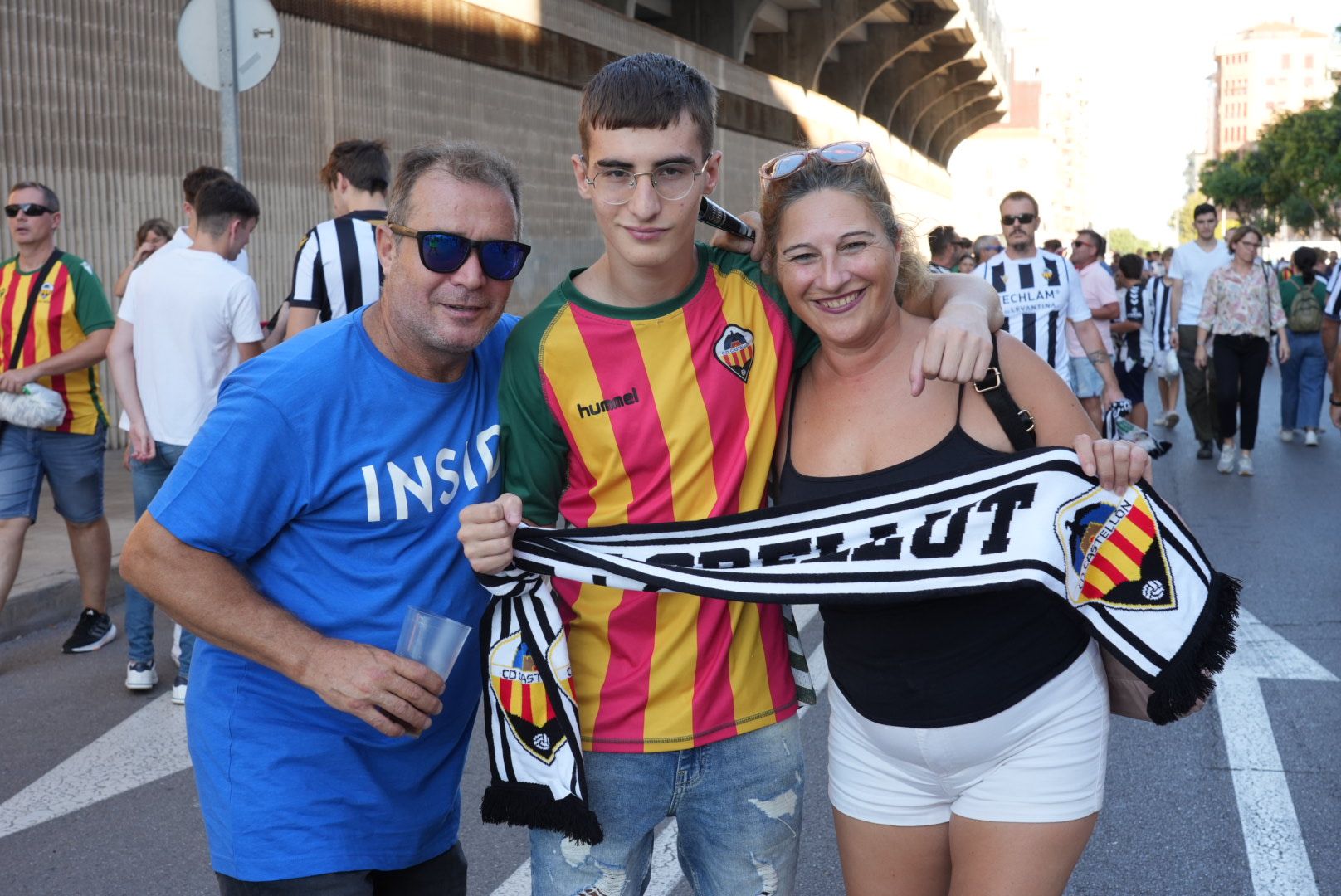 Así disfruta la afición del CD Castellón en Castalia