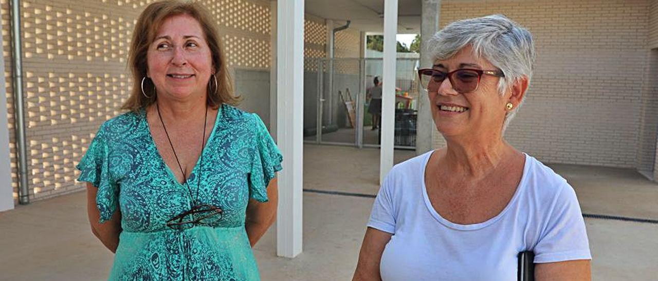 Margalida Ferrer y Neus Costa, en la presentación. | C.C.