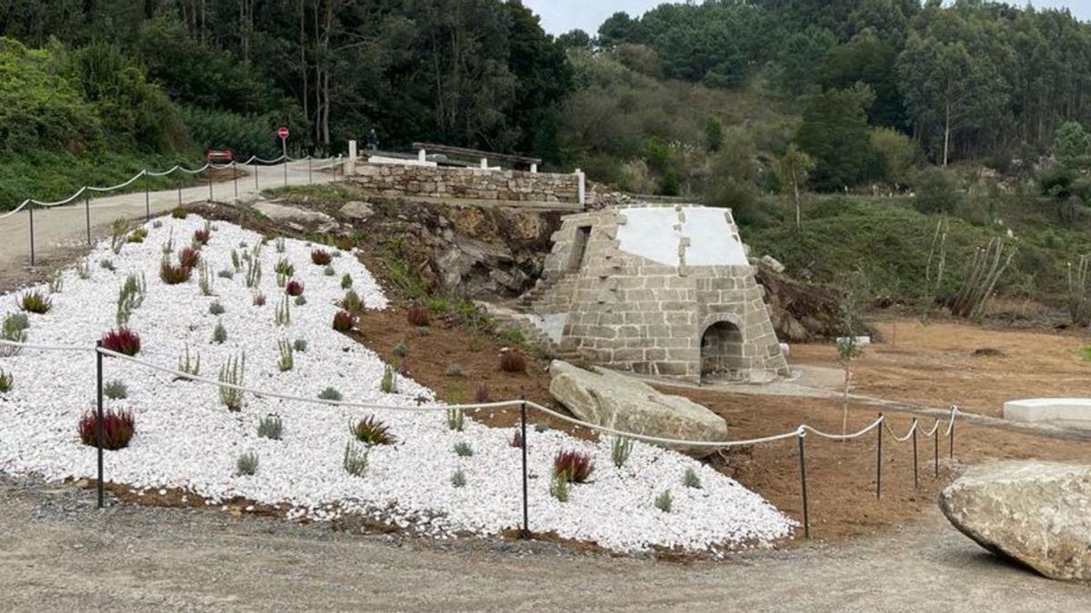 Estado actual del Forno do Cal, en Vilaboa. |   // FDV