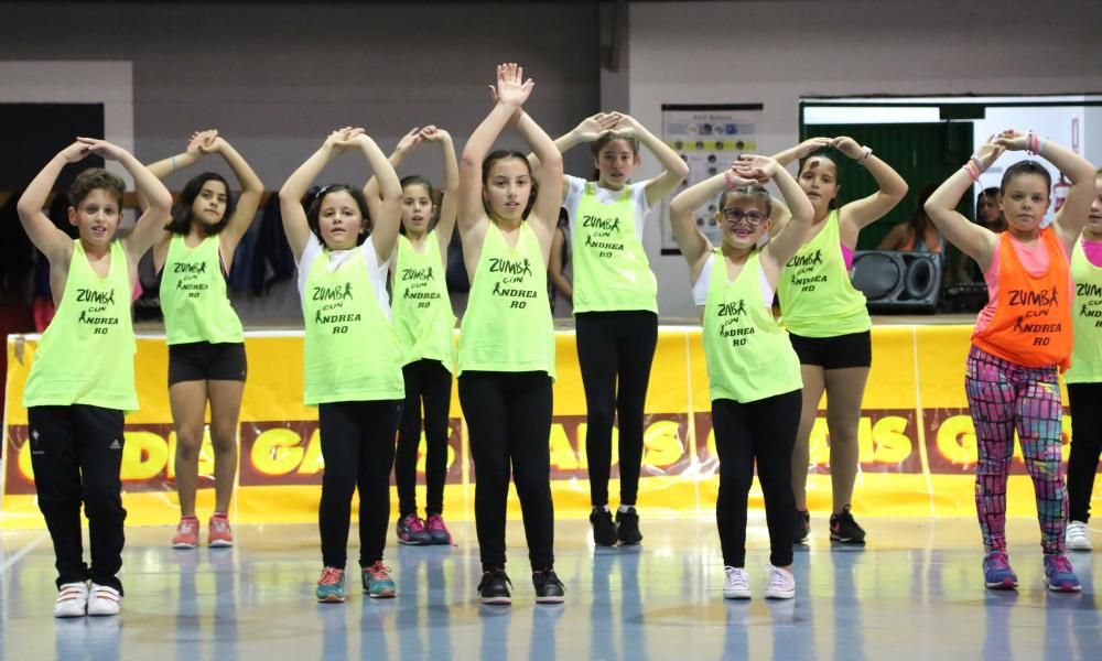 Sesión de zumba en Monte da Vila