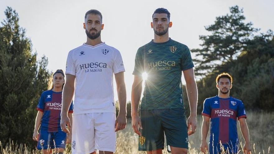 El Alto Aragón, en la equipación del Huesca