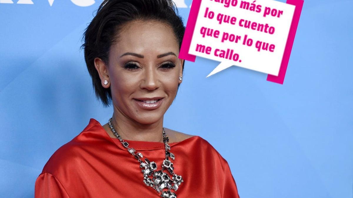 Mel B no deja de hablar de cotilleos