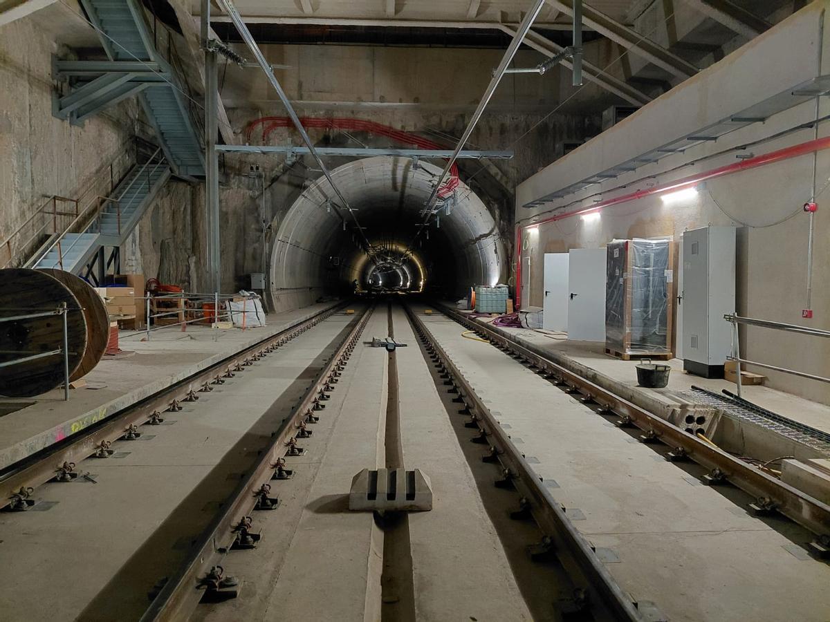 Así están las obras del acceso ferroviario de Rodalies al aeropuerto de Barcelona-El Prat Así están las obras del acceso ferroviario de Rodalies al aeropuerto de Barcelona-El Prat