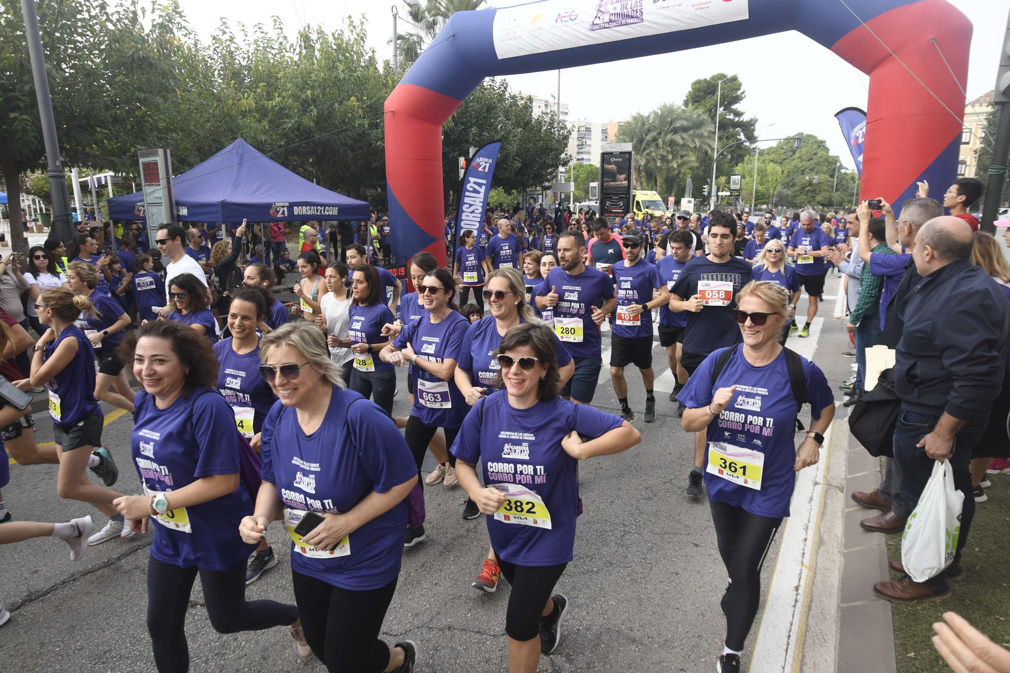 Carrera contra el cáncer de páncreas en Murcia