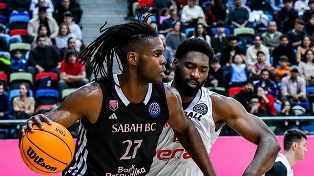 Jean-Marc Pansa, en un partido de la BCL con el Sabah. | FIBA