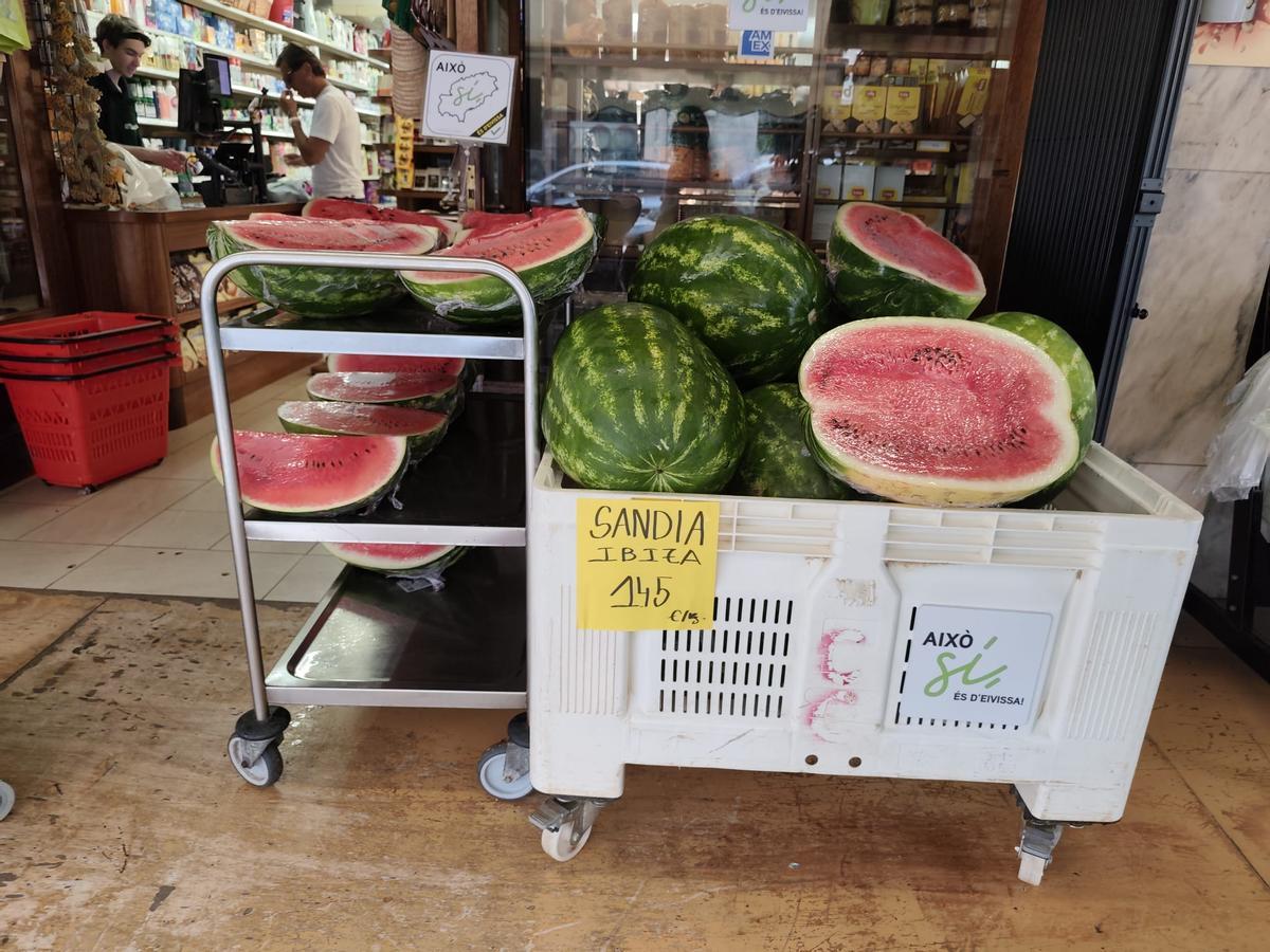 Sandías de Ibiza en s'Hort Nou