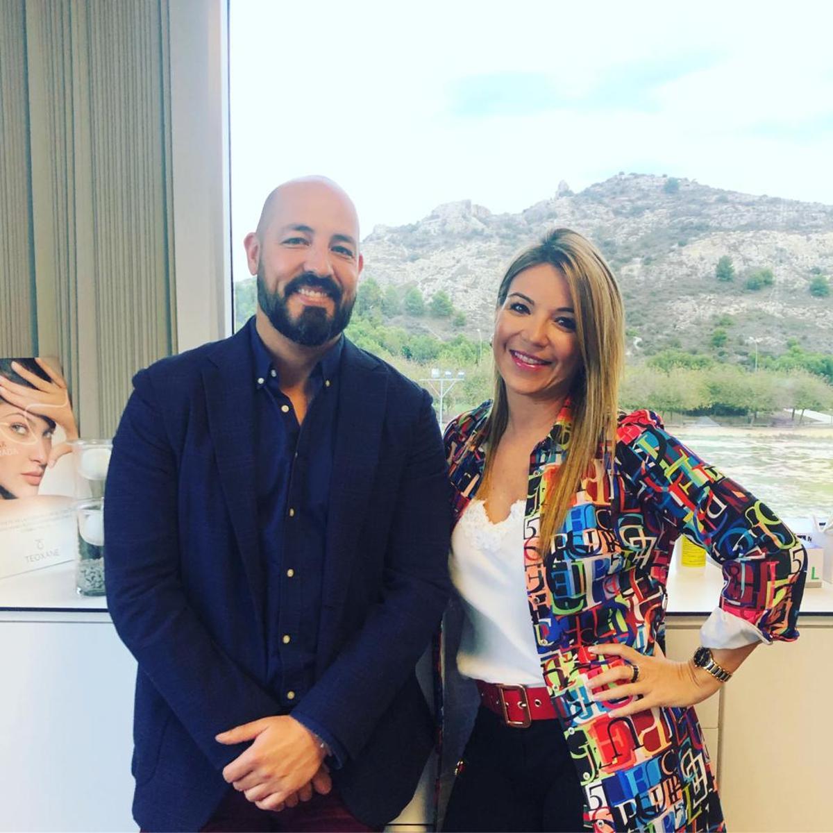 El Dr. Juan José Aparicio y Anghara Felipe Álvarez, están al frente de Silfid’.