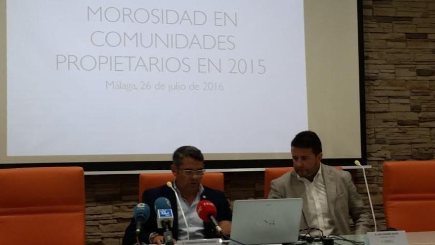 Fernando Pastor y Luis Camuña en la rueda de prensa