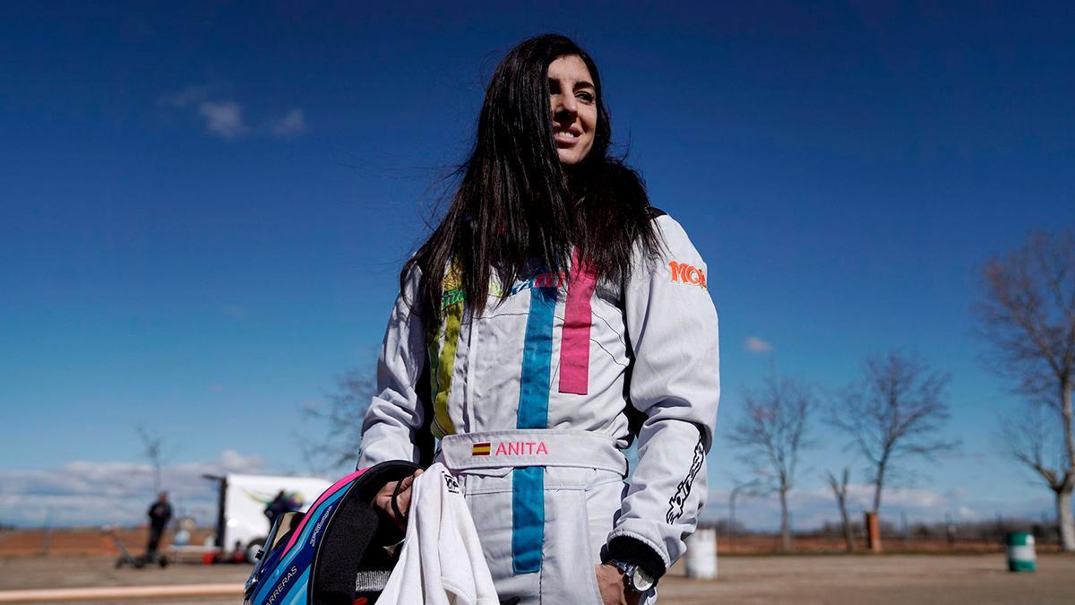 La piloto Ana Barreras