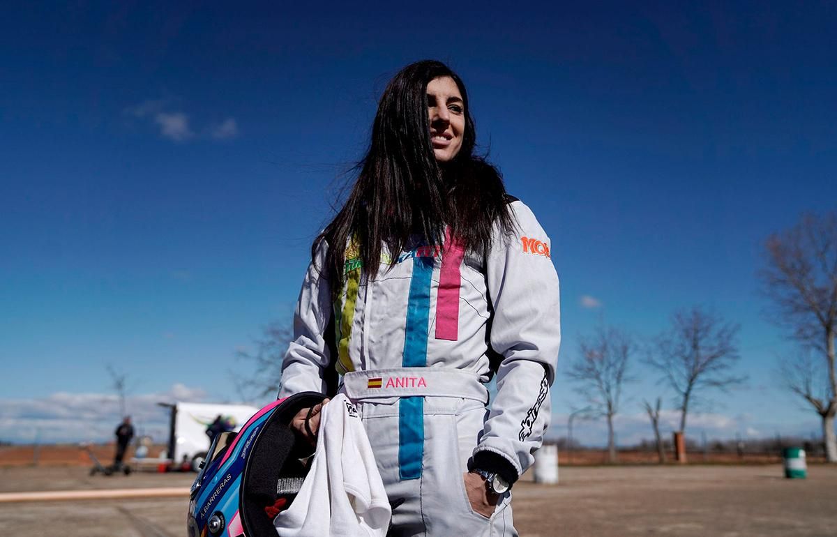 La piloto Ana Barreras